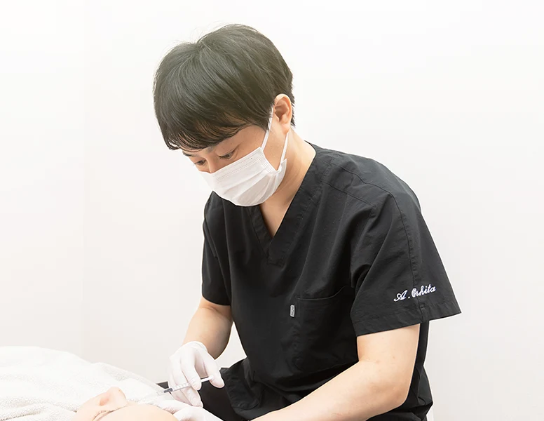 院長が全施術を体験済み